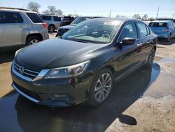 Salvage cars for sale at Riverview, FL auction: 2015 Honda Accord Sport
