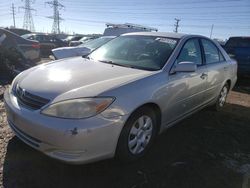 Toyota salvage cars for sale: 2004 Toyota Camry LE