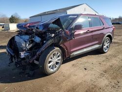 Salvage cars for sale at Columbia Station, OH auction: 2022 Ford Explorer Limited