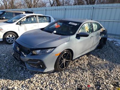 Salvage cars for sale from Copart Franklin, WI: 2021 Honda Civic Sport