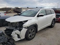 Salvage cars for sale from Copart Lebanon, TN: 2018 Toyota Highlander Limited