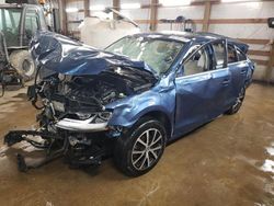 Carros salvage para piezas a la venta en subasta: 2017 Volkswagen Jetta SE