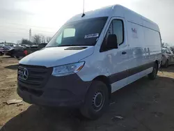 Salvage trucks for sale at Woodhaven, MI auction: 2021 Mercedes-Benz Sprinter 2500