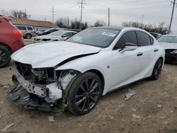 Salvage cars for sale from Copart Columbus, OH: 2021 Lexus IS 350 F-Sport