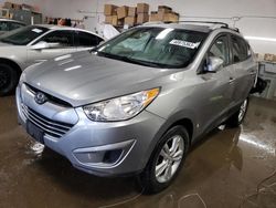 Salvage cars for sale at Elgin, IL auction: 2012 Hyundai Tucson GLS