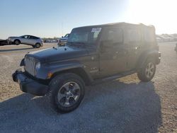 Salvage cars for sale at Arcadia, FL auction: 2017 Jeep Wrangler Unlimited Sahara