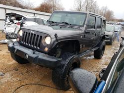 Salvage cars for sale at Bridgeton, MO auction: 2016 Jeep Wrangler Unlimited Sport