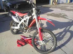 Salvage motorcycles for sale at Cahokia Heights, IL auction: 2022 Honda CRF450 L