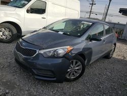 Salvage cars for sale at Louisville, KY auction: 2016 KIA Forte LX