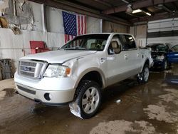 Salvage cars for sale at Casper, WY auction: 2008 Ford F150 Supercrew