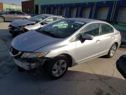 Salvage cars for sale from Copart Columbus, OH: 2015 Honda Civic LX