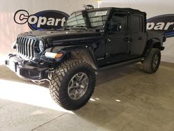 Jeep Gladiator Overland salvage cars for sale: 2022 Jeep Gladiator Overland