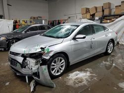 Salvage cars for sale at Elgin, IL auction: 2017 Chevrolet Malibu LT