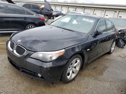 Salvage cars for sale at Earlington, KY auction: 2007 BMW 525 I