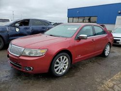 Salvage cars for sale at Woodhaven, MI auction: 2007 Lincoln MKZ