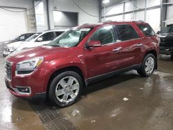 Salvage cars for sale from Copart Ham Lake, MN: 2017 GMC Acadia Limited SLT-2