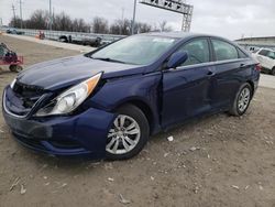 Vehiculos salvage en venta de Copart Columbus, OH: 2012 Hyundai Sonata GLS