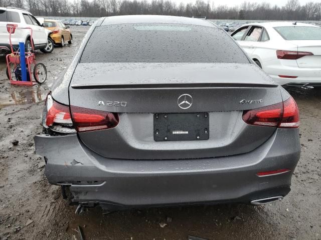 2021 Mercedes-Benz A 220 4matic