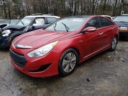 Salvage cars for sale at Austell, GA auction: 2013 Hyundai Sonata Hybrid