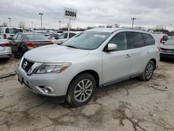 Salvage cars for sale at Indianapolis, IN auction: 2016 Nissan Pathfinder S
