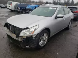 Salvage cars for sale at New Britain, CT auction: 2012 Infiniti G25