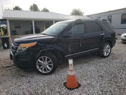 Salvage cars for sale at Prairie Grove, AR auction: 2013 Ford Explorer Limited