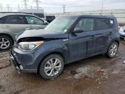 Salvage cars for sale at Elgin, IL auction: 2016 KIA Soul +