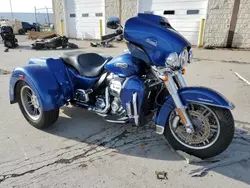 Salvage motorcycles for sale at Woodhaven, MI auction: 2017 Harley-Davidson Flhtcutg TRI Glide Ultra