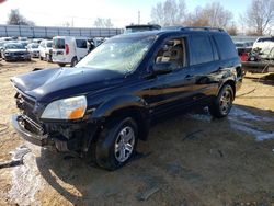 Salvage cars for sale at Bridgeton, MO auction: 2004 Honda Pilot EXL