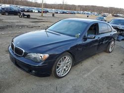 Salvage cars for sale at Marlboro, NY auction: 2008 BMW 750 LI