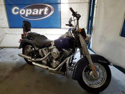 Salvage cars for sale from Copart Fort Wayne, IN: 2001 Harley-Davidson Flstci