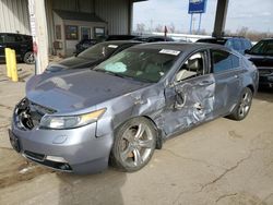 Acura salvage cars for sale: 2012 Acura TL