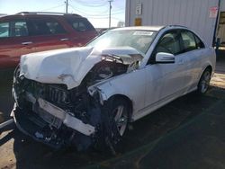 Mercedes-Benz salvage cars for sale: 2013 Mercedes-Benz C 300 4matic