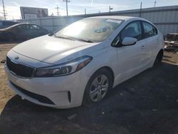Salvage cars for sale at Chicago Heights, IL auction: 2017 KIA Forte LX