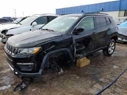 Salvage cars for sale at Woodhaven, MI auction: 2018 Jeep Compass Latitude