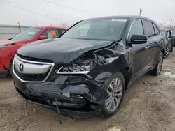 Salvage cars for sale at Magna, UT auction: 2014 Acura MDX Technology