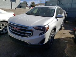 GMC Terrain slt salvage cars for sale: 2021 GMC Terrain SLT