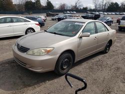Salvage cars for sale from Copart Madisonville, TN: 2003 Toyota Camry LE