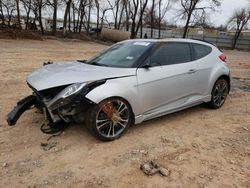 Salvage cars for sale from Copart Oklahoma City, OK: 2016 Hyundai Veloster Turbo