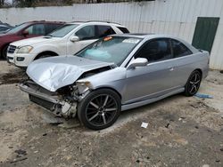 Salvage cars for sale at Fairburn, GA auction: 2003 Honda Civic EX