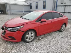 Salvage cars for sale at Prairie Grove, AR auction: 2017 Chevrolet Cruze LT