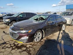 Salvage cars for sale at Woodhaven, MI auction: 2020 Chevrolet Malibu LT