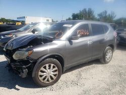 Salvage cars for sale from Copart Opa Locka, FL: 2015 Nissan Rogue S