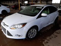 Salvage cars for sale at Phoenix, AZ auction: 2012 Ford Focus SE