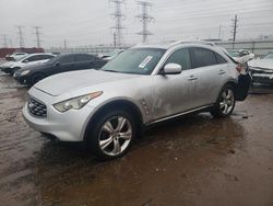 Salvage cars for sale at Elgin, IL auction: 2011 Infiniti FX35