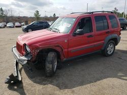 Jeep Liberty salvage cars for sale: 2005 Jeep Liberty Sport