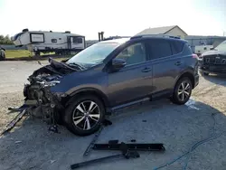 Salvage cars for sale at Arcadia, FL auction: 2017 Toyota Rav4 XLE