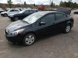 Salvage cars for sale from Copart Gaston, SC: 2017 KIA Forte LX