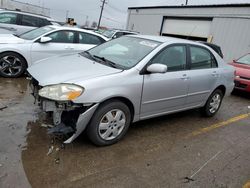 Salvage cars for sale from Copart Chicago Heights, IL: 2005 Toyota Corolla CE