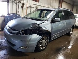 Salvage cars for sale at Elgin, IL auction: 2006 Toyota Sienna XLE